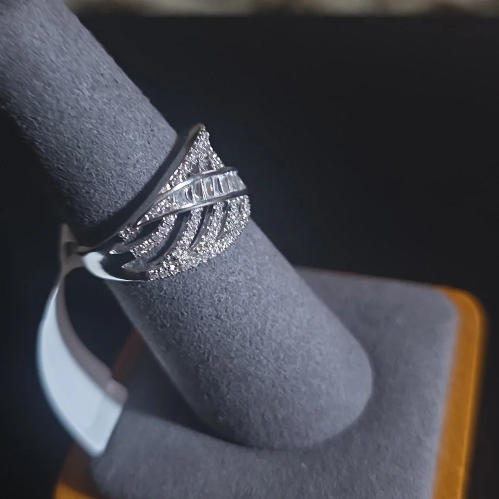 ALLURE  CRYSTAL  Silver Women's Ring